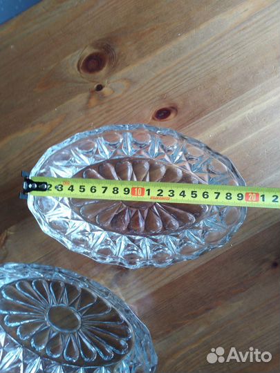 Салатники хрустальные СССР