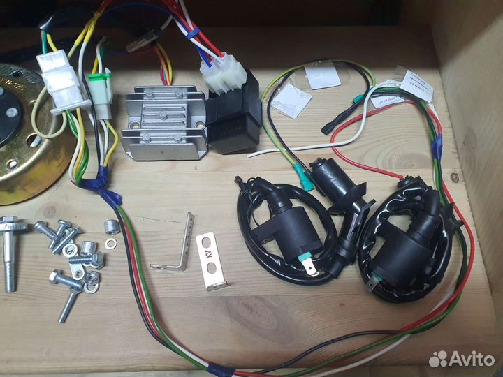 Cdi зажигание Иж Юпитер 6в на 12 без акб