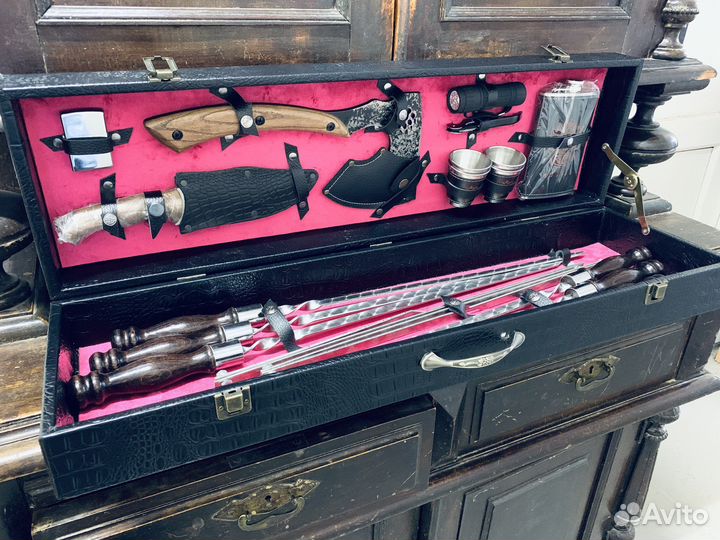 Набор для пикника подарок мужчине шашлычный набор