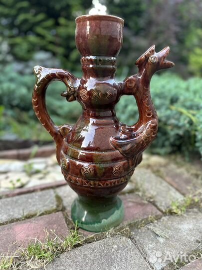 Глиняный кувшин скопинская керамика