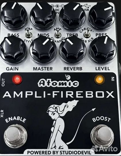 Atomic ampli-firebox box