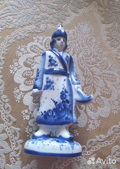 Мелкая гжель