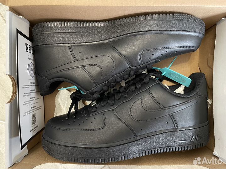 Nike Air Force 1’07 Black Оригинал