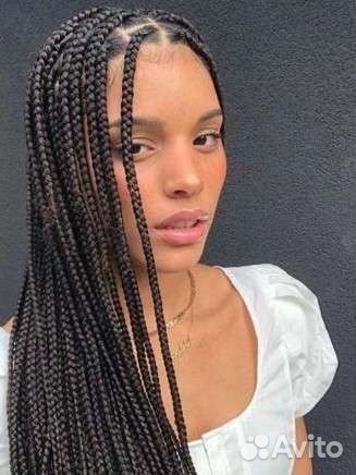 Боксбрейдс из своих волос