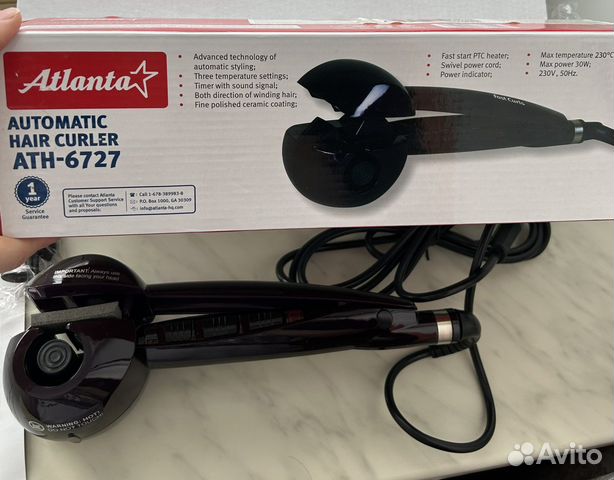 Плойка автоматическая новая Atlanta 6727