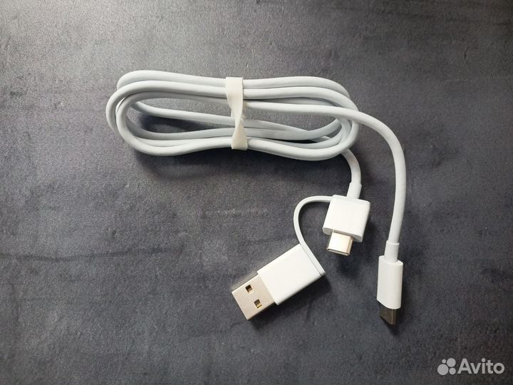 Кабель 2in1 USB/Type-C/Type-C ZMI 100см AL311