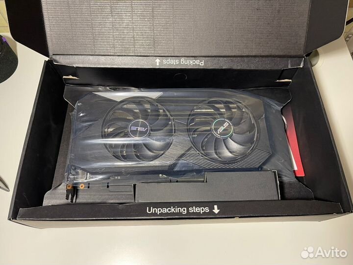 Видеокарта asus Dual GeForce RTX 3060TiV2OC