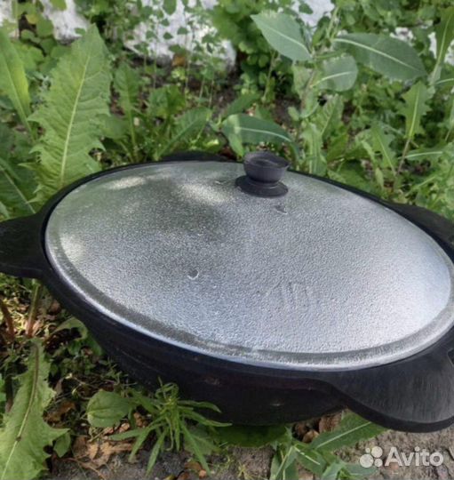 Чугунный кaзан 10 литров
