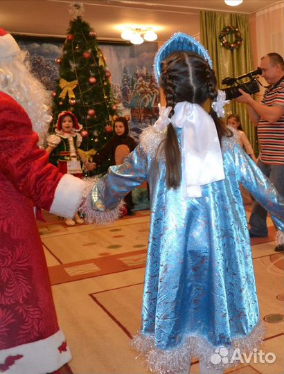 Костюм снегурочки детский