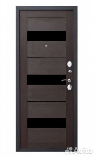 Дверь входная Новая металл2050*860*100 Гарда левая