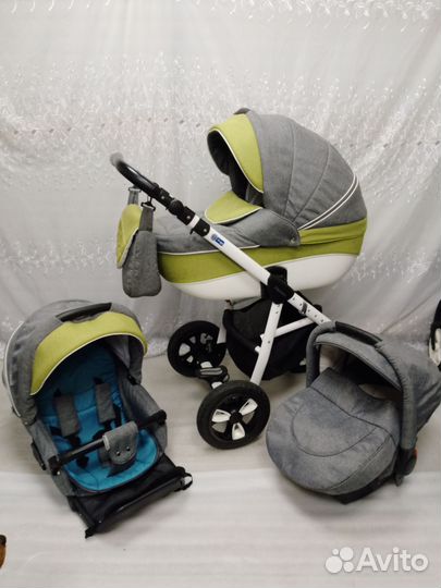 Коляска 3 в 1 Адамекс