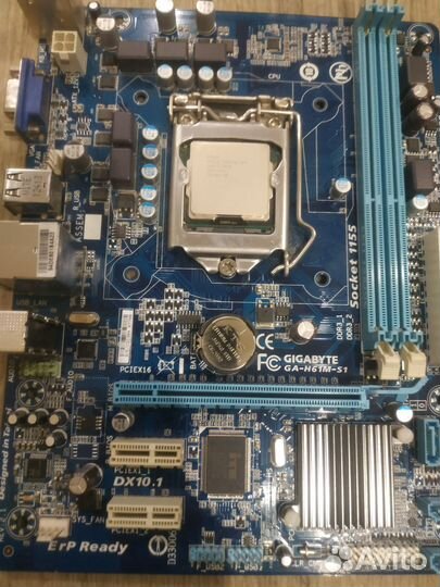 Материнка Gigabyte + i5-3570