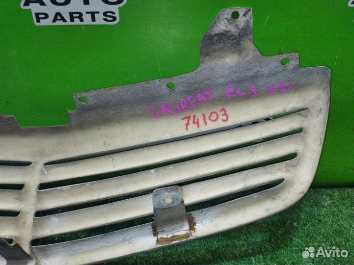 Решетка радиатора honda lagreat RL1 J35A 2000 белый