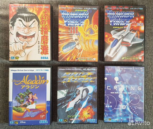 Оригинальные игры Sega Genesis/Mega Drive