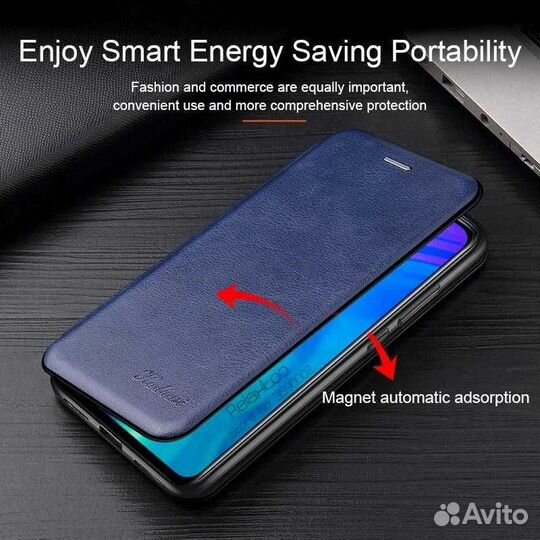 Новый чехол книжка Honor 9A