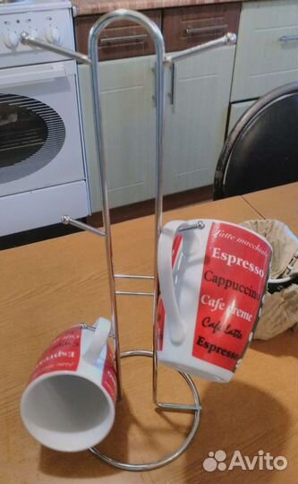 Сервиз на стойке новый