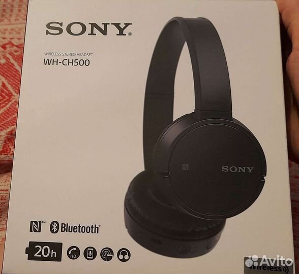 Беспроводные наушники sony wh-ch500