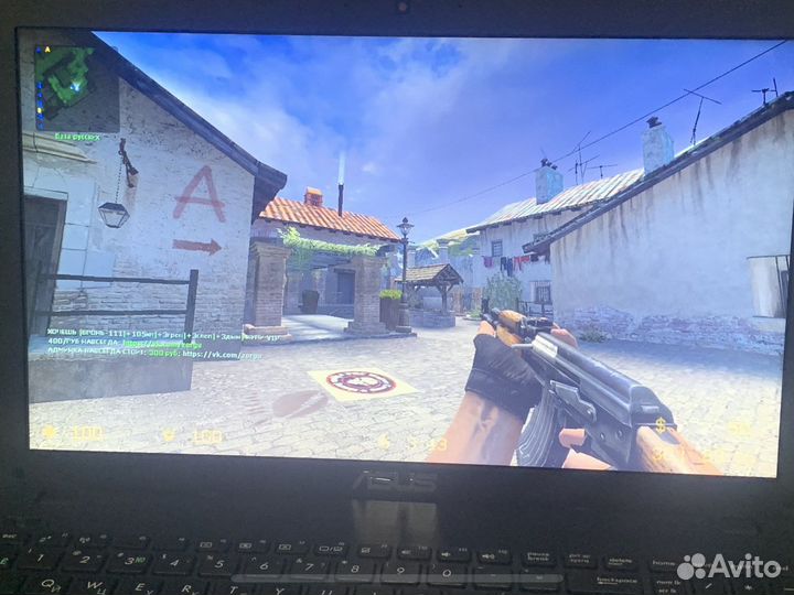 Тонкий ноутбук Asus 8gb, 750gb, nvidia GT 710m 1gb