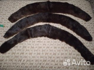 Норковые воротники новые