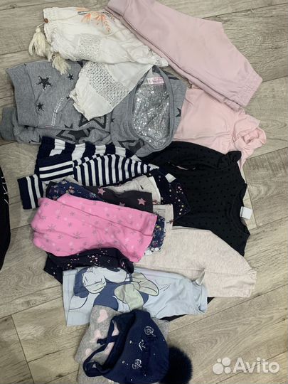 Пакет вещей на девочку от 2 до 4 лет