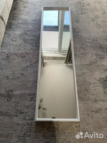 Зеркало настенное IKEA 40 x 150 Белое купить в Санкт-Петербурге ...