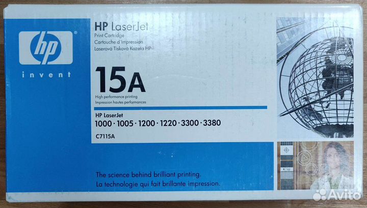 Картридж HP C7115A оригинал