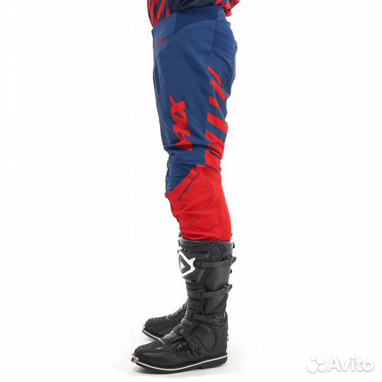 Мотоштаны Dragonfly dfmx-pants Red