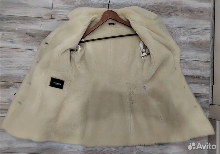 Дубленка авиатор женская натуральная 42 р