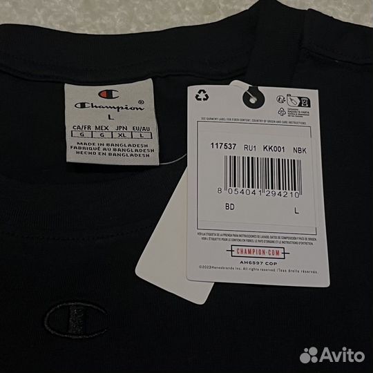 Футболка Champion новая оригинал оверсайз