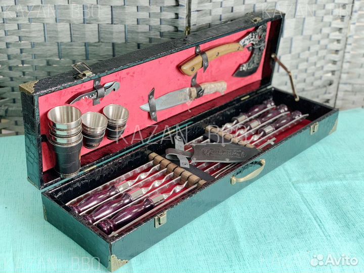 Подарочный набор для мужчины с шампурами