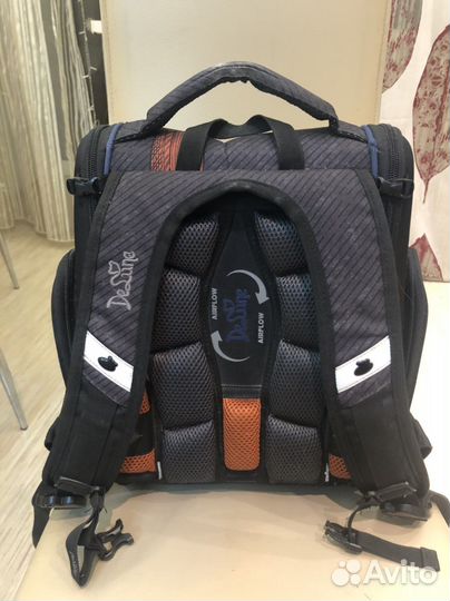 Рюкзак школьный для мальчика ортопедический Delune