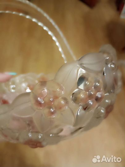 Конфетница стекло