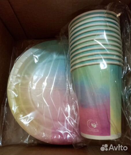 Одноразовая посуда для праздника