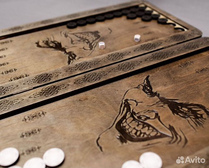 Нарды ручной работы