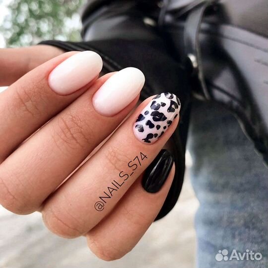 Маникюр с покрытием гель лак
