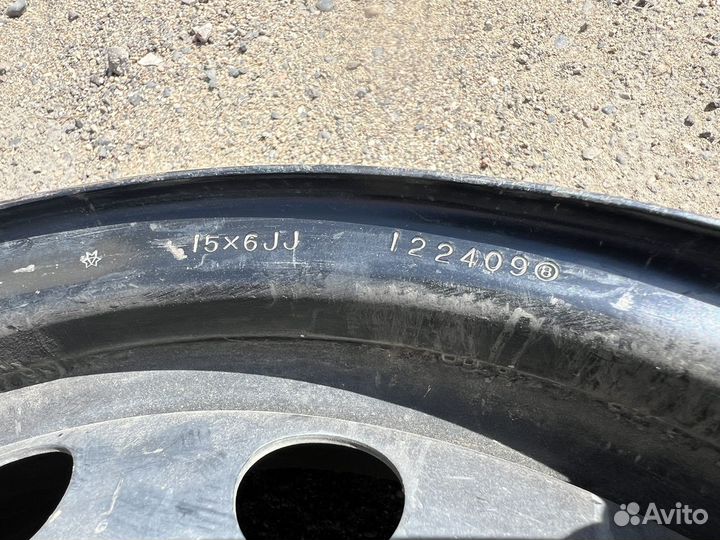 Японские штампы с колпаками R15 5x114.3