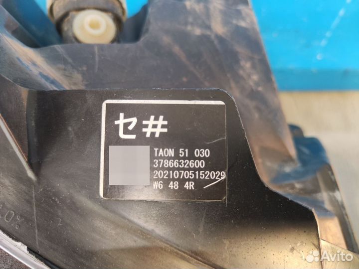 Фара правая Mazda CX-9 2 2016-2024