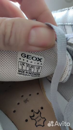 Кроссовки для девочки geox