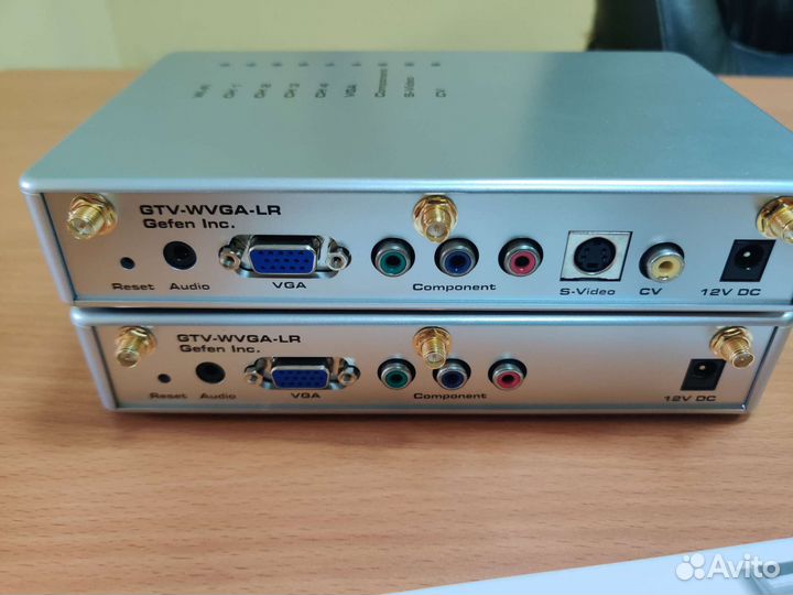 Беспроводной передатчик VGA, компонента и аудио