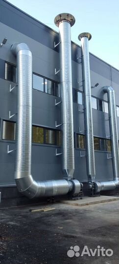 Бригада монтажников систем вентиляции