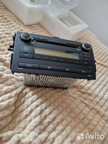Штатная магнитола на toyota corolla 150