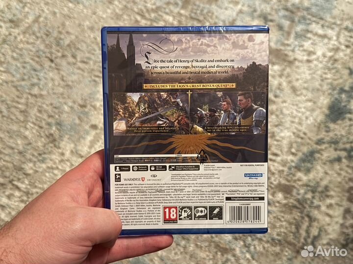 Диск Kingdom Come Deliverance 2 PS5