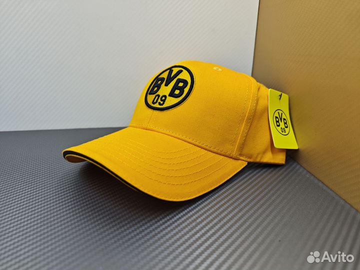 Бейсболка мужская Borussia Dortmund жёлтая