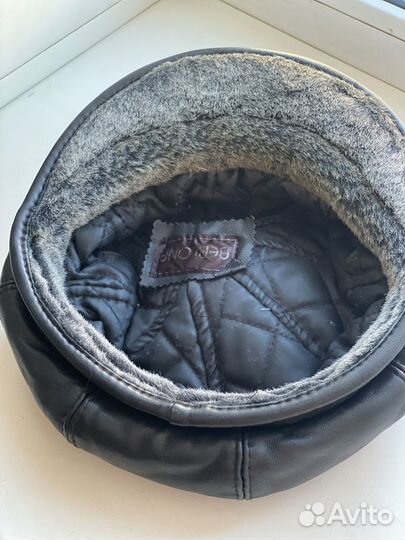 Продаю кожаную кепку