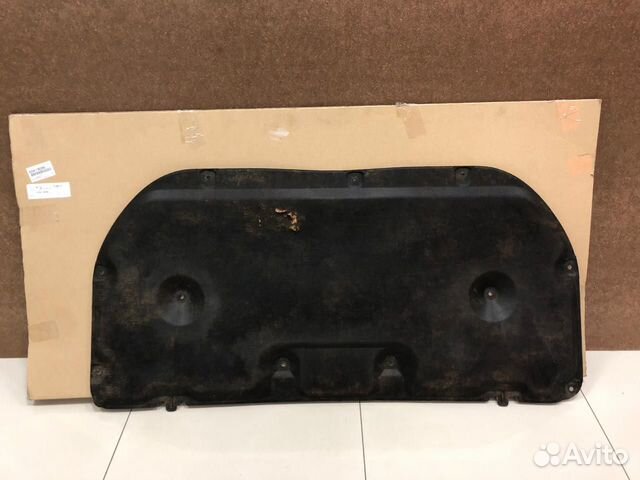 Шумоизоляция капота toyota Land Cruiser (150) Prad