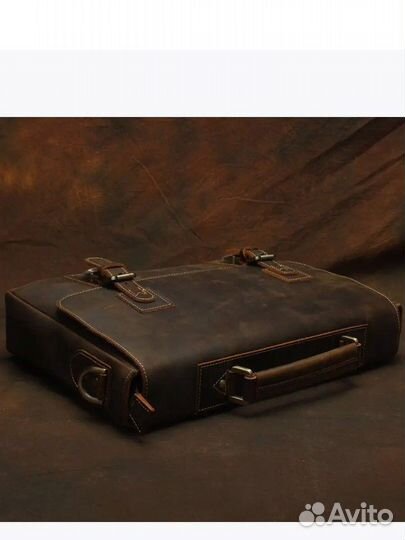 Портфель деловой кожаный для документов, Verezzo