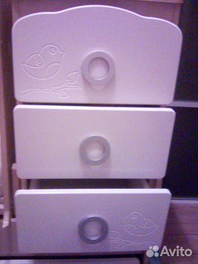 Детская кроватка трансформер с маятником