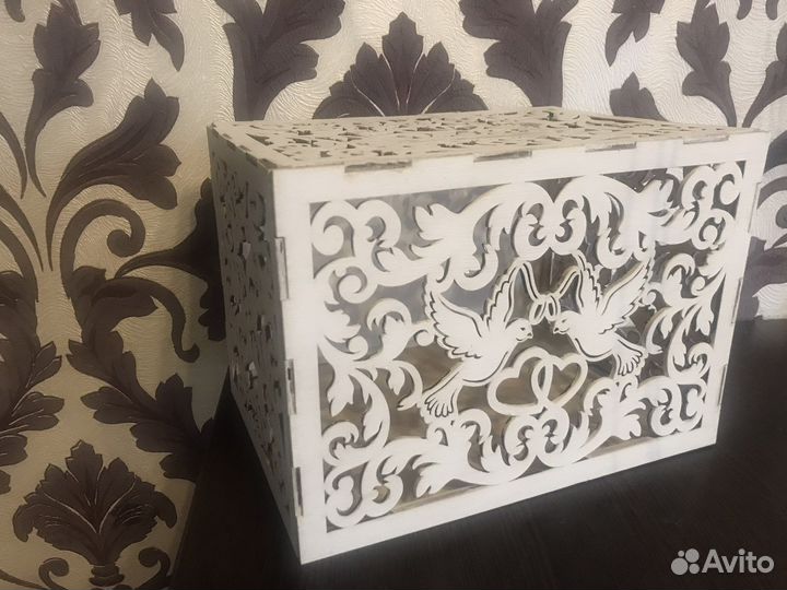 Свадебная казна для денег, шкатулка