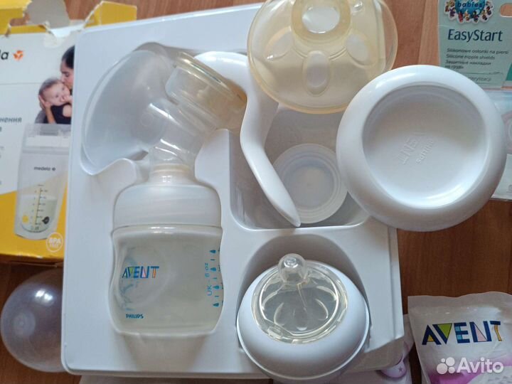 Молокоотсос ручной philips avent