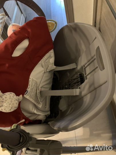 Стульчик для кормления chicco polly magic relax